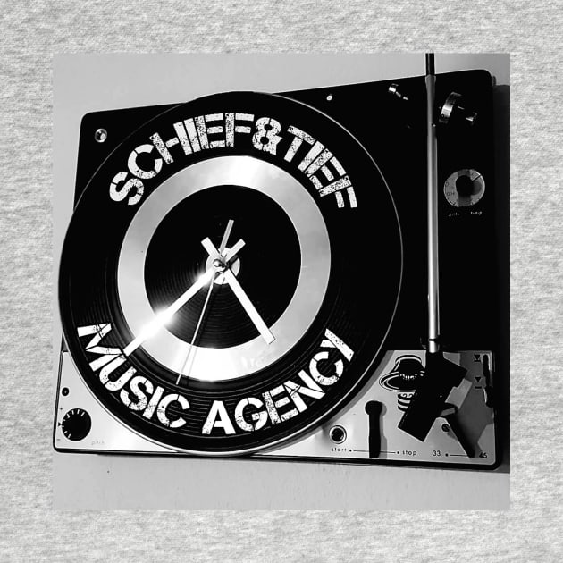 Schief & Tief  Clock Logo by SchiefTief